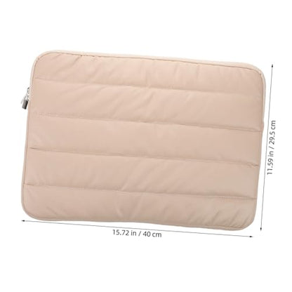 DOITOOL Laptop Sleeve Multiple Compartments and Polyester Bag for Tablets and Notebooks for Work Travel and Daily Use