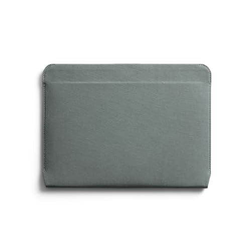 Bellroy Laptop Sleeve (Fits 14 Inch Laptop or MacBook, Slim Protective Case with Magnetic Closure) - Everglade - color: Everglade