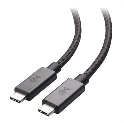 Cable Matters Braided Long USB C Cable, Up to 100W Charging, 10ft, Gary | 480Mbps Data, No Video Support, USB C Charger Cable, Compatible with MacBook Pro, PS5 Controller