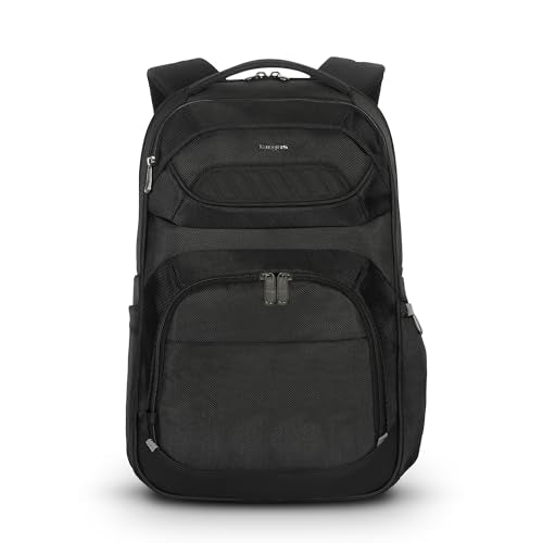 Targus Legend IQ Laptop Backpack Travel Backpack for Laptops up to 16-Inches Backpack for Men and Women, Black (TSB705US) - style: Legend Iq Backpack