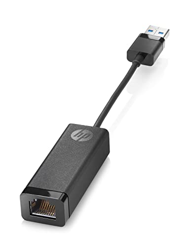 HP USB 3.0 to Gigabit RJ45 Adapter G2 - USB 3.0 Type A - 1 Port(s) - 1 - Twisted Pair - 10/100/1000Base-T - Portable