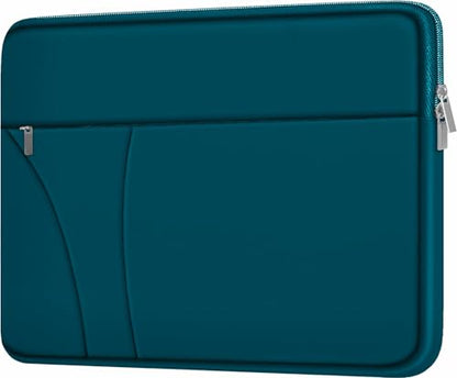 Laptop Sleeve Case 14 inch, Traveling Laptop Cover with Zippered Pocket, Shockproof Protective Carrying Briefcase Computer Bag for 14" MacBook Air/Pro, HP, Dell, Lenovo, Acer, Cyan - color: Cyan, size: 14 inch