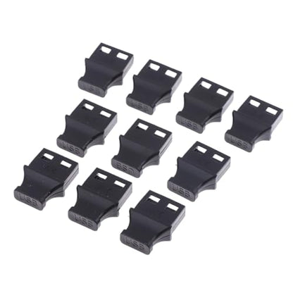 USB Cover Cap 30Pcs USB-A Port Cover with Handle - Anti-Dust Plug for Laptop and Computer Socket Protection Caps