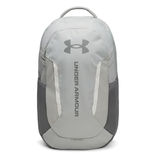 Under Armour Unisex Hustle 6.0 Backpack, (069) Titanium/Clay Green/Clay Green, One Size Fits Most - color: (069) Titanium / Clay Green / Clay Green, size: One Size