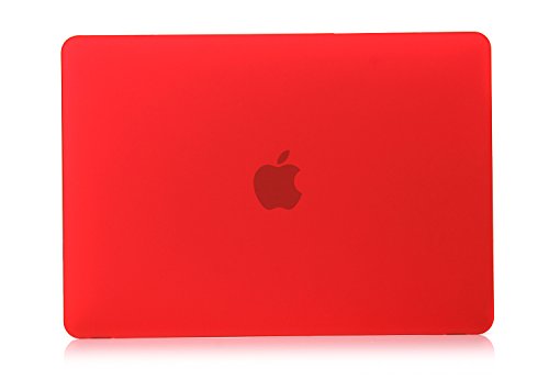 Se7enline for MacBook Pro 14 inch Case 2026-2021 M5 M4 M3 M2,Red | 2 in 1 Matte Hard Shell Laptop Case with Keyboard Cover Anti-Scratch Heat Dissipation Full Port Access Slim Lightweight - color: Red