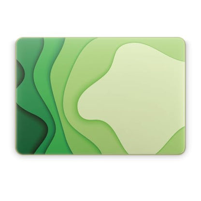 Laptop Skin Compatible with Apple MacBook Neo - Papercraft Green - Premium 3M Vinyl Protective Wrap Decal Cover - Easy to Apply | Crafted in the USA by MightySkins - color: Papercraft Green, size: MacBook Neo Top Skin Only, style: Matte Finish