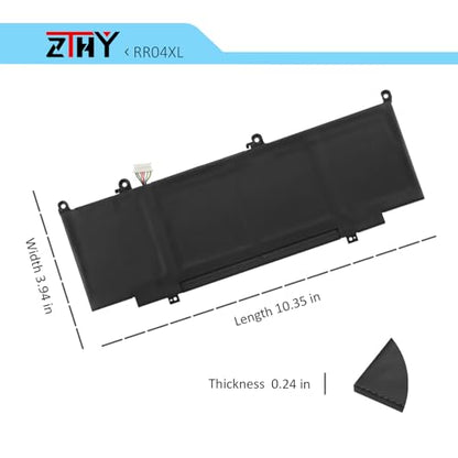 RR04XL L60373-005 Laptop Battery Replacement for HP Spectre X360 13-AW0000 | 13T-AW000 13-AW0xxx 13-aw0013dx 13-aw0023dx 13-aw2003dx 13T-AW0xxx 13T-AW100 13T-AW200 13-AW2028UR AW0113NA RR04060XL 60.76Wh - size: 10.24*4.02*0.2 inch RR04XL