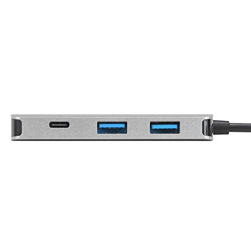 Targus+USB-C+Multi-Port+Hub+with+2x+USB-A+and+2x+USB-C+Ports+with+100W+PD+Pass-Thru+-+ACH228USZ - style: USB-C Multi-Port Hub with 2x USB-A and 2x USB-C Ports