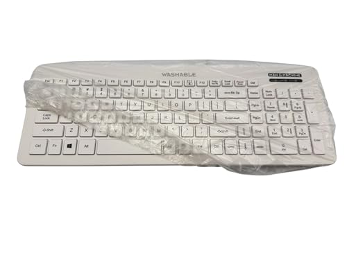 MAN & Machine Coolcap Plastic Keyboard Cover | Elastic Edging, Securely Fit Standard Design
