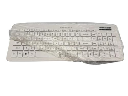 MAN & Machine Coolcap Plastic Keyboard Cover | Elastic Edging, Securely Fit Standard Design