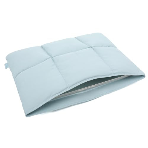 Puffy Laptop Sleeve 15inch 16 inch, Sky Blue | Pillow Shape Laptop Sleeve, Compatible With MacBook Air 15 in M4 2025 & MacBook Pro 16 in M4 2024 - color: Sky Blue, size: For 15"-16" MBA/MAP M4 M3 M2 M1