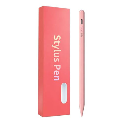 Stylus Pen Android for Samsung Galaxy Tab A11+/A11/A9/A9Plus/A8/A8plus/A7/A7lite Push-Button Switch, Accurate Writing, +2Nibs&Long Battery Life(NW Pink) - color: NW Pink