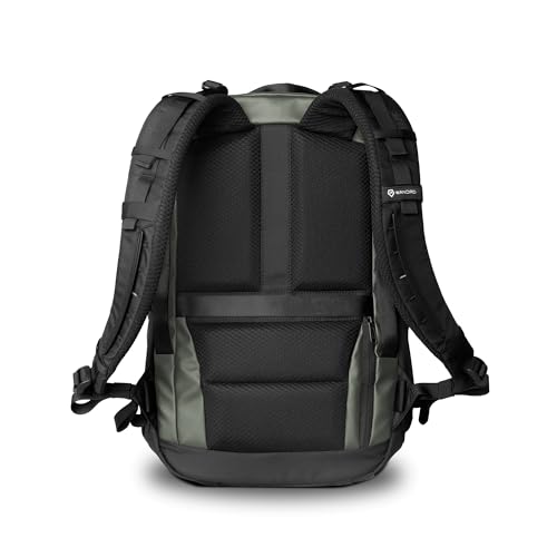 WANDRD NIMBUS 18L: Lightweight Travel Backpack for Men and Women, Weather Resistant Everyday Bag with Padded Shoulder Straps, Laptop Bag and Traveling Bag for Office (Wasatch Green) - color: Wasatch Green