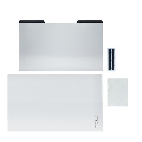 StarTech 14in 16:9 Magnetic Laptop Privacy Screen, TAA, Computer | Reversible Privacy Filter, Laptop Screen Protector/Shield, +/-30 Deg. View