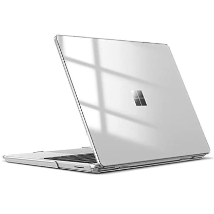Fintie Case for 12.4 inch Microsoft Surface Laptop Go 3/2/1 2023/2022/2020 | Model: 2013 1943, Snap On Hard Shell Cover, Crystal Clear - color: Crystal Clear