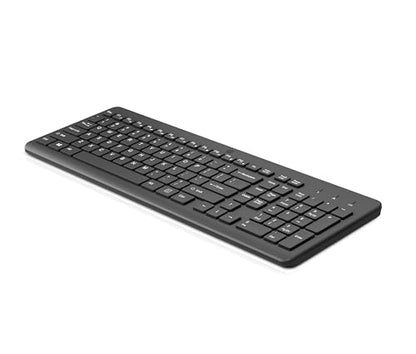 HP 220 Wireless Keyboard - 2.4GHz Connectivity w/Data Encryption - Low-Profile Chiclet Keys - Win/Mac - Laptop, PC Compatible - Shortcut Keys & Num Pad - LED Num, Caps, & Scroll Lock (‎‎805T2AA#ABA) - size: Full Size, style: Keyboard