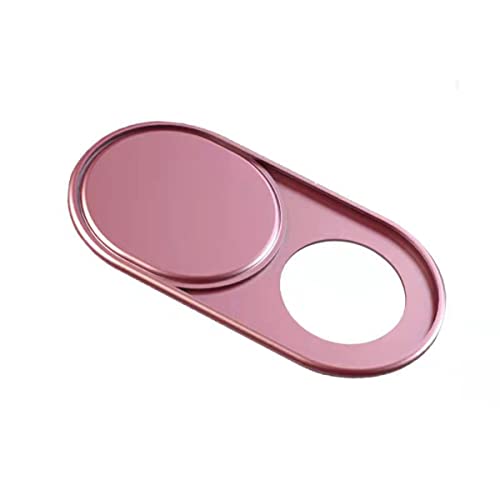 3 Pack Ultra Thin Metal Web Camera Slide Camera Cover Sticker Camera Privacy Covers for Smartphone Laptop (Pink) - color: Pink