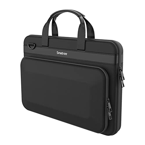 Smatree Heavy Duty Hard Case with 16.2 inch MacBook Pro 2024 M4 | for 16.2 inch APPLE MacBook Pro 2023 M3 A2918/A2992/A2779,Acer Aspire 5/Predator Helios 300/Nitro 5 - color: Black-upgraded Version, size: 15.4-16 inch