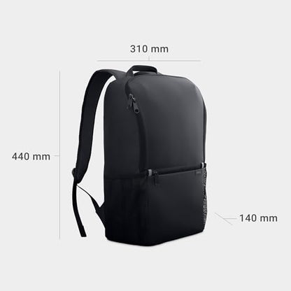 Dell 14-16 EcoLoop Essential Backpack 14-16 - CP3724 - Lightweight, Two Mesh Side Pockets, Built-in Accessories Organizer, Dedicated Padded Laptop Sleeve - Black - color: Black 14-16"