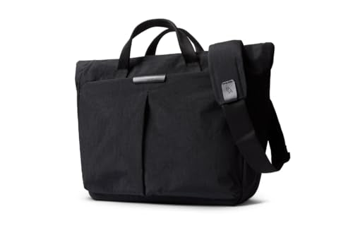 Bellroy Tokyo Messenger Bag (14” laptop bag, professional commuter briefcase) - Raven - color: Raven