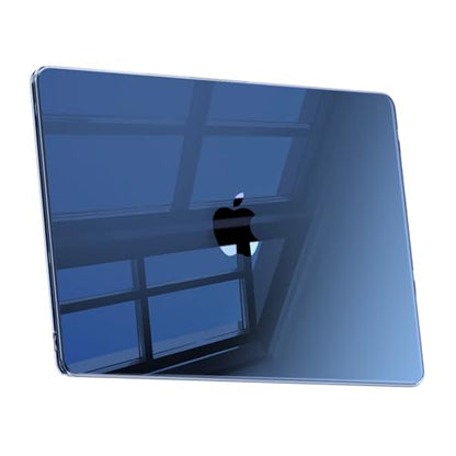 Macaset for MacBook Air 15 inch Case M5 M4 M3 M2 2026-2023 Mac Laptop Cover | Crystal Clear, Midnight Blue, Color Match, Protective Hard Shell, Ultra Thin & Lightweight, Anti Crack, Snap on Fit Plastic - color: Crystal Midnight