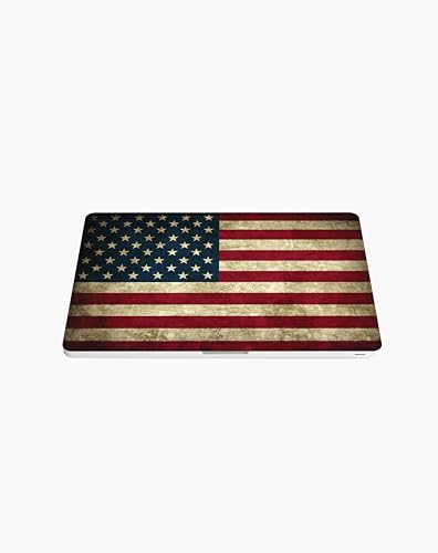 Laptop Skin Sticker Cover Decal - Universal Size - Fits All laptops up to a 16” Diagonal Size | Easy to Apply, Remove and Change Styles (Regular American Flag, 14.5 x 10 Inch)