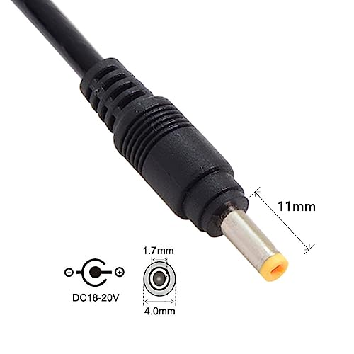 chenyang USB C to DC 20V Adapter USB C to 4.0 * 1.7mm Power Plug PD 65W Emulator Trigger Charge Cable - style: For DC4.0x1.7mm 20V