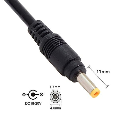 chenyang USB C to DC 20V Adapter USB C to 4.0 * 1.7mm Power Plug PD 65W Emulator Trigger Charge Cable - style: For DC4.0x1.7mm 20V