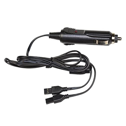 HQRP Battery Charger Compatible with SportDOG RFA-220 SAC00-12650 SDT00-12304, Radio Systems 650-192-1 Replacement PDT20-12471, Car Charger - size: Car Charger