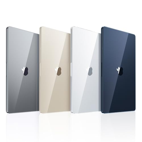 Macaset for MacBook Air 15 inch Case M5 M4 M3 M2 2026-2023 Mac Laptop Cover | Crystal Clear, Protective Hard Shell, Anti Crack, Ultra Thin & Lightweight, Non Slip, Easy Snap on, Premium Sturdy Plastic - color: Crystal Clear