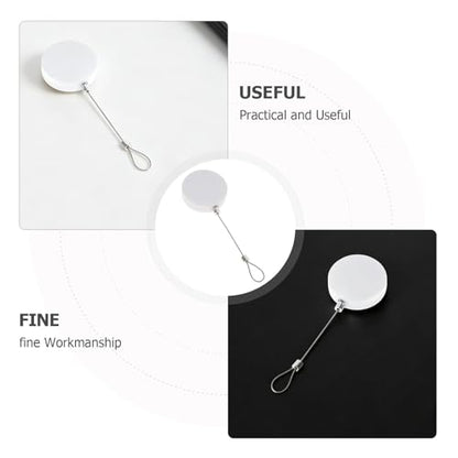 3pcs Retractable Anti-Theft Cable Lock for Electronics Display with Steel and Abs Material, Wide Compatibility and Easy Installation, for Home and Store Security