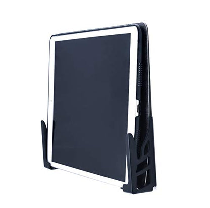 Dockem Koala Wall Mount 2XL: Damage-Free or Screw-in Universal Dock for Laptops, or Tablets and Smartphones with Thicker Cases (Black)