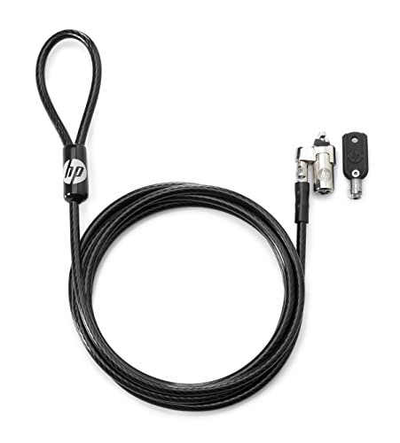 New Genuine BPB for T1A62AA HP Notebook Keyed Cable Lock 10mm Security Lock T1A62AA