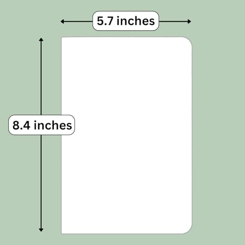 RICCO BELLO Undated Weekly Planner To Do Notebook, Brown, 5.7 x 8.4" | Faux Leather Hardcover, Pen Holder, Bookmark & Elastic Band Closure, Storage Pocket, For Work, School, Home - color: Brown