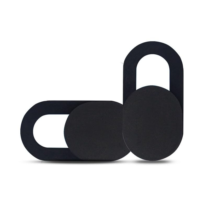 3Pcs Magnetic Sliding Webcam Cover, Camera Privacy Shutter Sticker for Laptop, Tablet, PC, Pad and Phone Lens, Thin Plastic Camera Blocker