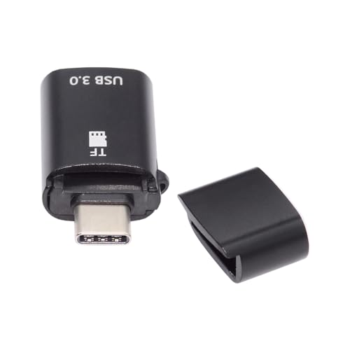 xiwai 10Gbps Type-C USB-C to USB 3.0 Female OTG & Micro-SD TF Card Reader Adapter for Phone Laptop Tablet