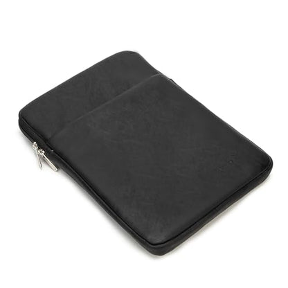 Kinmac 360° Protective Vertical Laptop Sleeve Case Cover Bag (Black PU, 15 inch-15.6 inch) - color: Black PU, size: 15 inch-15.6 inch