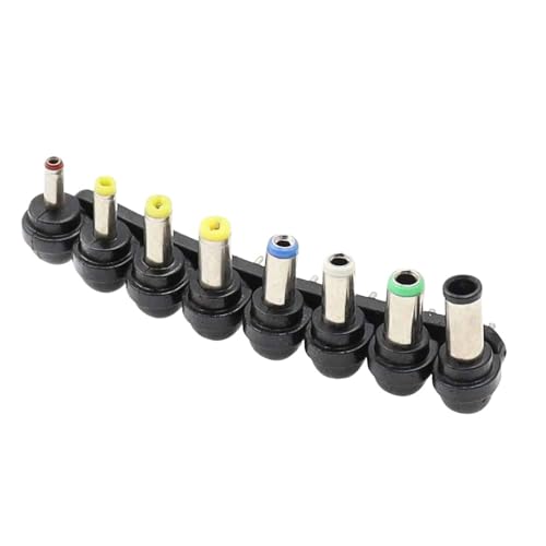 8PCS Universal For Notebook Laptop AC DC Power Supply Charger Adapter Tips Jack Connector For Charging Plug For Tablets PC