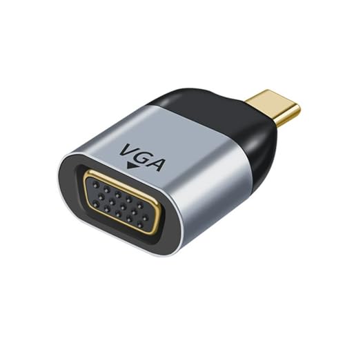 USB C to VGA Adapter VGA to USB Type C Cable Monitor Adapter for Tablet Phone Laptop 1080p 60hz