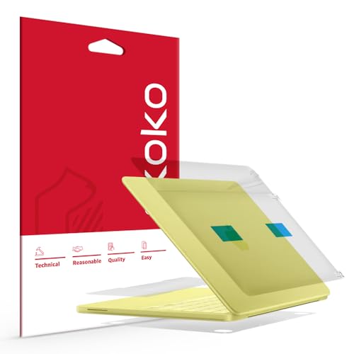 skoko Invisible Matte Transparent Skin Compatible with MacBook Neo 13 Inch Model A3404 Top & Bottom & Palmrest & Trackpad, Similar to Screen Protector TPU, Film Cover