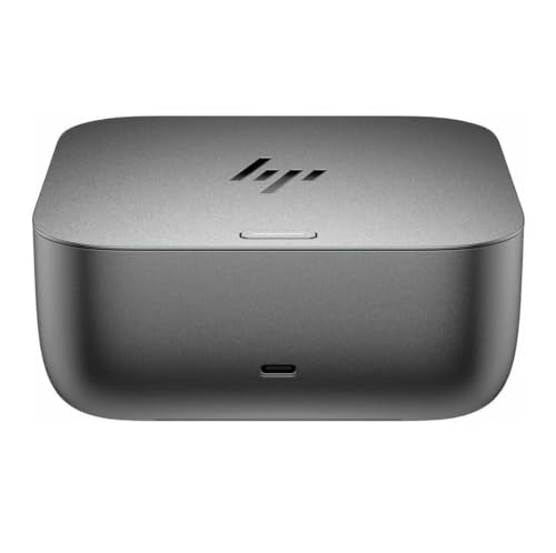 HP Thunderbolt 4 100W G6 Dock Universal Thunderbolt/USB-C Docking Station | Port Replicator Bundle w/Dockztorm Hub (Single Cable for Charging, Data Transfers to Any Brand Laptop)