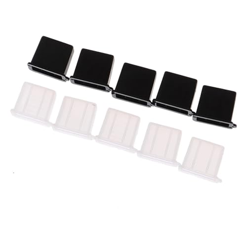 USB Cover Cap 100 Pcs USB Type A Male Anti-Dust Plug Stopper Cap Cover Protector for USB Type A(Black) - color: Black