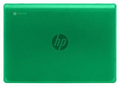 mCover 11.6-inch HP Chromebook 11 G8EE / 11MK G9EE Series Laptop Case, Green, 2020-2022 - color: Green