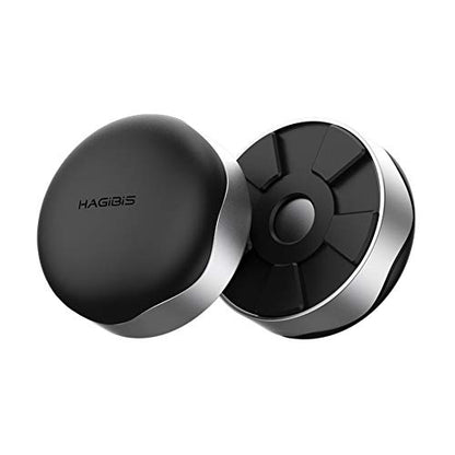 Hagibis Laptop Cooling Pad, Ergonomic Laptop Stand Small Invisible Cooler Ball Portable Magnetic Foot Heat for MacBook Pro Computer - color: Sliver