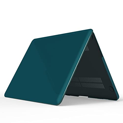 IBENZER Compatible with MacBook Pro 13 Inch Case 2015 2014 2013 end 2012 A1502 A1425, Hard Shell Case with Bag & Keyboard Cover & Screen Film for Old Version Mac Pro 13, Quetzal Green, R13-QUGN+3SP - color: Quetzal Green