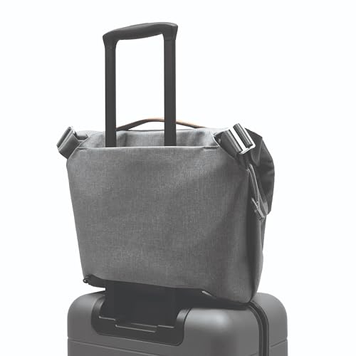 Peak Design Everyday Messenger 13L, Black, Weatherproof Camera and Work Bag with Laptop Sleeve, Expandable, MagLatch Closure, FlexFold Dividers, Fits 13" Laptop, Messenger Bag for Men and Women