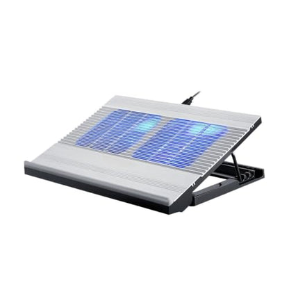 Gaming Laptop Air-Cooled Cooling Pad Stand Dual Fans Support for 17 Inch Tablet Notebook Universal Portable Lifting Bracket(SR) - color: SR