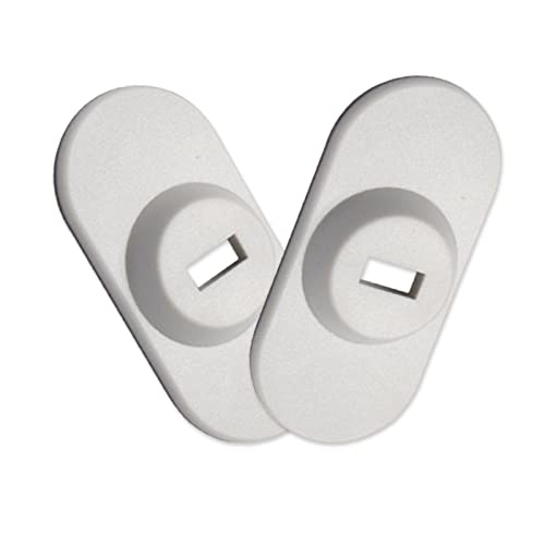 Laptop Cable Lock Hardware Security Cable Lock Anti Theft Combination Lock for iPad Tablet Laptop MacBook and All Other Notebooks and Tablets （2pcs White - color: Rectangular white 2pcs