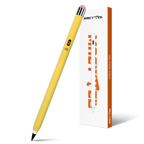 Stylus Pen for iPad 2025-2018 Faster Charge Apple Pencil with Palm Rejection Tilt Sensitivity 2B Pencils Appearance Magnetic Pen for Mini 5/6, iPad 6/7/8/9/10/A16, Air 3/4/5/6/7, IPad Pro11/12.9"/13"