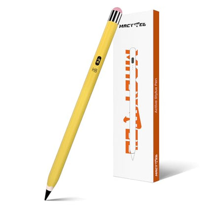 Stylus Pen for iPad 2025-2018 Faster Charge Apple Pencil with Palm Rejection Tilt Sensitivity 2B Pencils Appearance Magnetic Pen for Mini 5/6, iPad 6/7/8/9/10/A16, Air 3/4/5/6/7, IPad Pro11/12.9"/13"